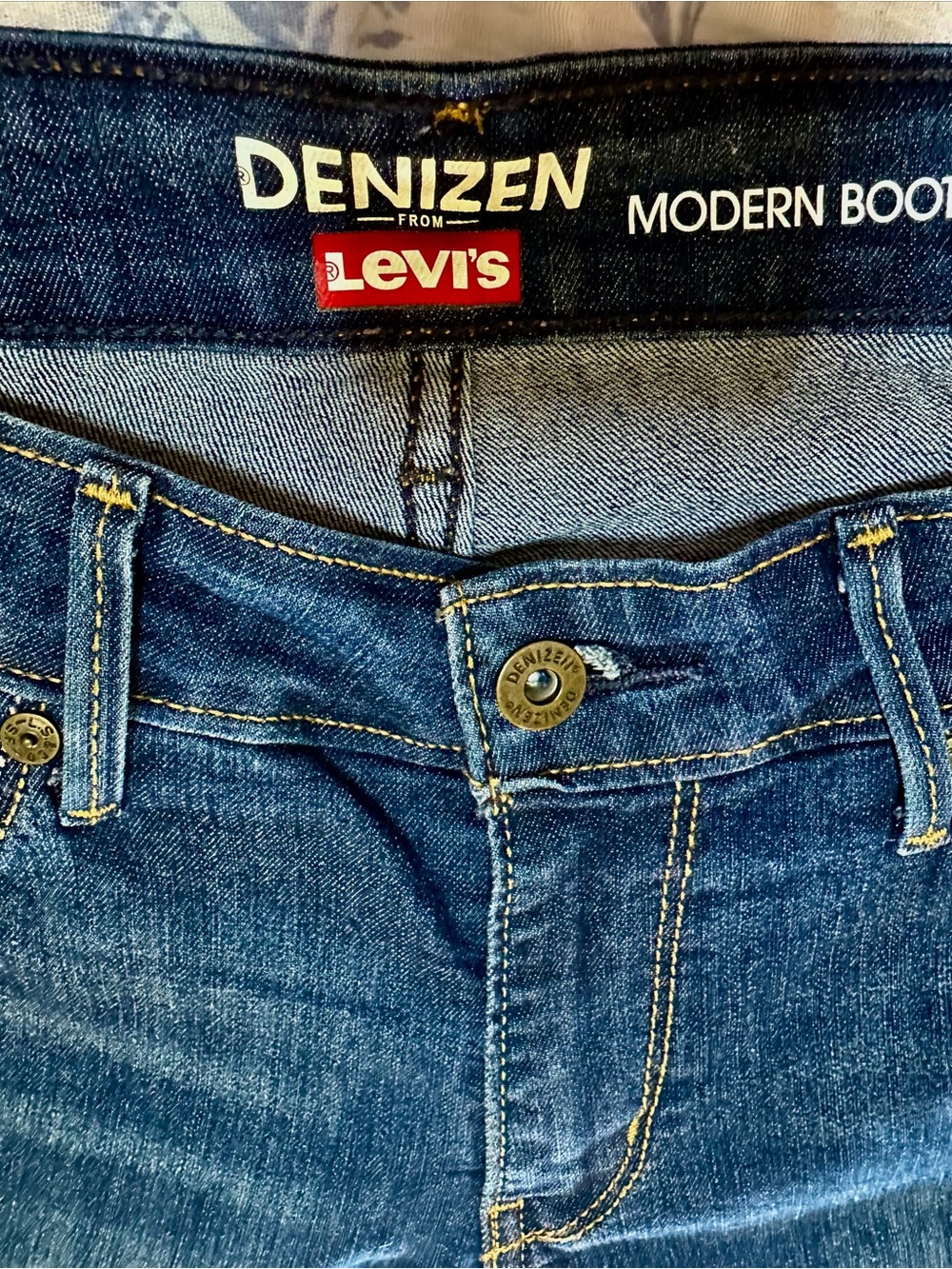 Denizen from Levi's Light Blue Straight-Leg Jeans